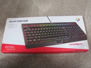 New HyperX Alloy Core Full-size Wired Gaming Membrane Keyboard with RGB Lighting - Picture 1 of 6