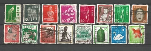 Japon 15 timbres anciens oblitérés /T8752 - Imagen 1 de 1