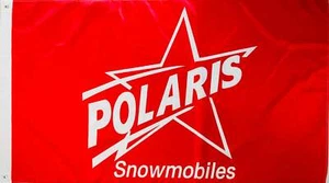 MOTOS DE NIEVE POLARIS 3X5 PIES BANDERA BANDERA HOMBRE CUEVA GARAJE - Imagen 1 de 1