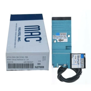 1Pcs New In Box MAC 411A-D0A-DM-DDAA-1BA Solenoid Valve - Picture 1 of 4