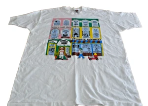 Vintage Crossett, Arkansas Business Downtown Store XXL weißes T-Shirt Made in USA - Bild 1 von 9