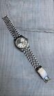 Rolex Datejust 1601 Silver Jubilee Bracelet with Silver Wideboy Dial