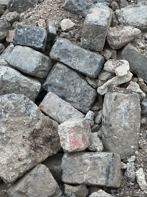Reclaimed Mixed Granite Cobble Stone Setts / Pavers - Large Quantity Available - Image 1 of 4