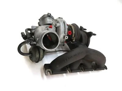 AUDI A4 A5 Q5 2009-2012 (B8 8K 8T 8R) 2,0T turbocompresor motor con colector Foto 1 de 4