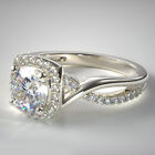 Diamond Wedding Ring 950 Platinum 1.04 Carat IGI GIA Real Lab Created All Sizes