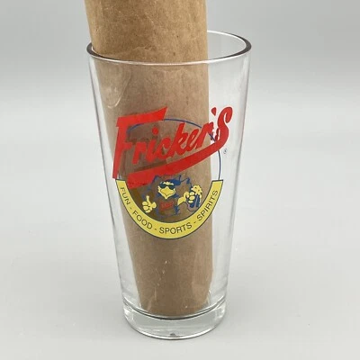 Cerveza Frickers Really Big Frickin' 22 OZ Vaso Libbey Duratuff EE. UU. Foto 1 de 4