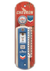 NEW! Chevron Standard - Indoor Outdoor Metal Tin 17" Thermometer Nostalgic 40263