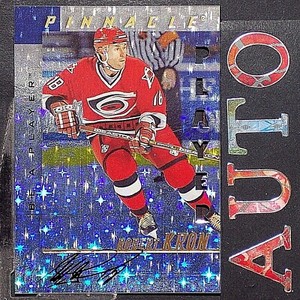ROBERT KRON  1997/98 Be A Player Autographs Prismatic Die Cut #140  SP  1 of 100