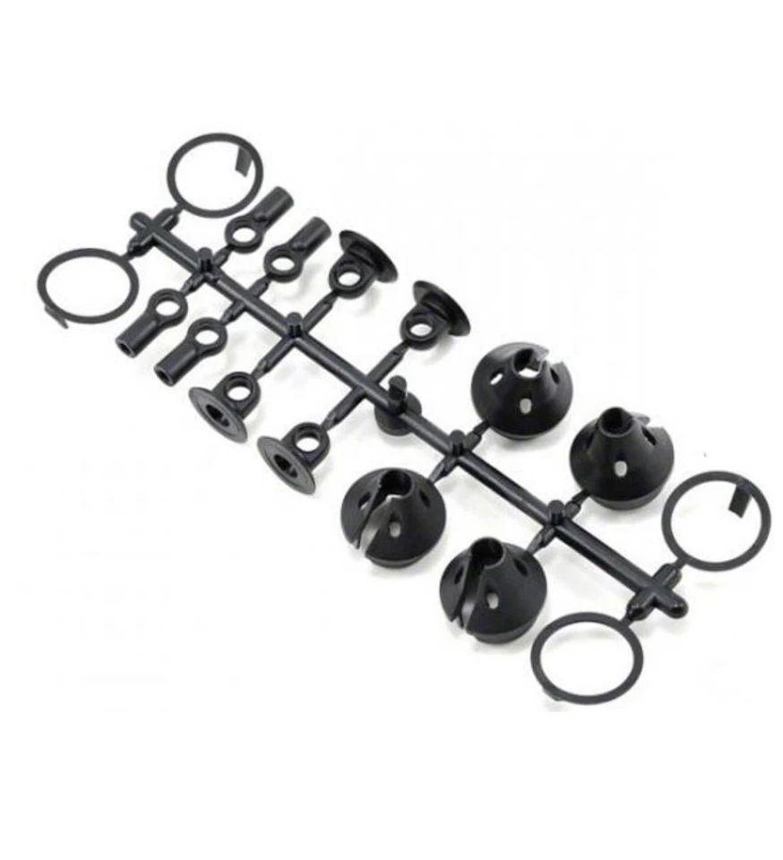 Hobao 89109 Shock Nylon Set Hyperstar Hyper9 - Immagine 1 di 1