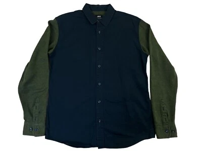 Camisa Publish Hombre Azul Abotonada Manga Larga Talla M  Foto 1 de 4