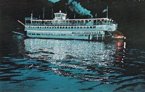 Vintage Postkarte - Belle of Louisville Dampfschiff - Kentucky KY Ohio River - Bild 1 von 2
