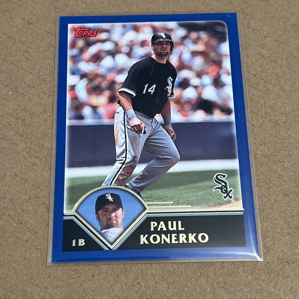 2003 Topps - #523 Paul Konerko Chicago White Sox - Image 1 of 2
