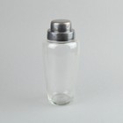 WMF NS Cocktail Shaker - Glas - versilbert - Vintage - alt - Bienenkorb