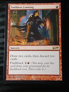 Faithless Looting, promoción IDW Comics, juego ligero, MTG, ENVÍO GRATUITO - Imagen 1 de 4