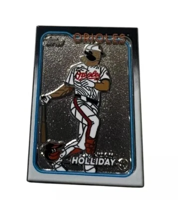 2024 Topps Update Super Box JACKSON HOLLIDAY Exclusive Enamel Pin - Orioles - Image 1 of 2