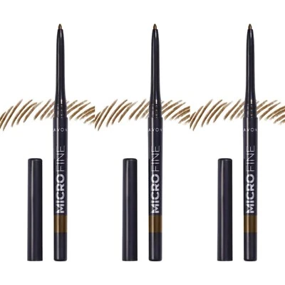 Avon Micro Fine Twist Up Brow Definer Pencil 0.13g | BRUNETTE | Set of 3 - Image 1 of 4