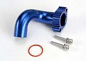 Traxxas 5287 Blue Aluminum Header for TRX 2.5 & 3.3 Nitro Slash Rustler 4-Tec - Picture 1 of 1