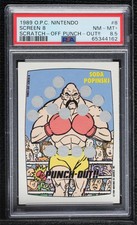 1989 O-Pee-Chee Nintendo Scratch-Off Game Punch Out!! Soda Popinski PSA 8.5 ne4