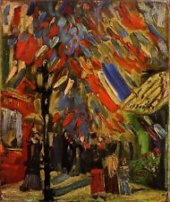 Vincent van Gogh: Fourteenth of July Celebration in Paris Giclee Canvas Print