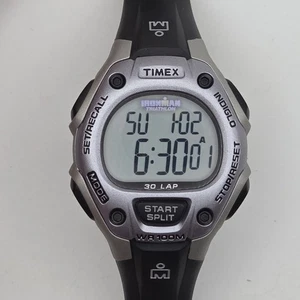Timex Ironman Ladies Triathlon Dig Watch Indiglo 30 Lap Memory 100M New Battery - Picture 1 of 10