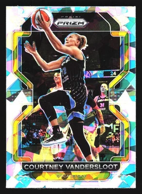 2022 Panini Prizm WNBA #103 Courtney Vandersloot Ice - Image 1 of 2