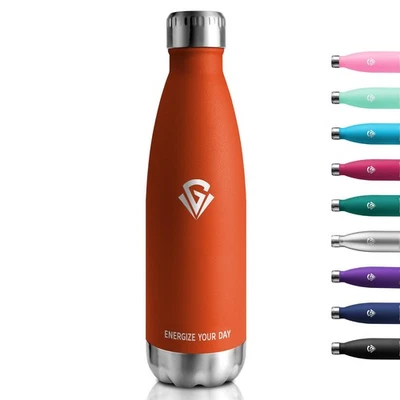 Edelstahl Trinkflasche 750ml Thermoskanne BPA-Frei Metall Thermosflasche Dopp... - Bild 1 von 4