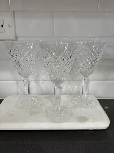 Vaso de vino Waterford Crystal "TEMPLEMORE" Claret - Juego de 3 retirados - Imagen 1 de 6