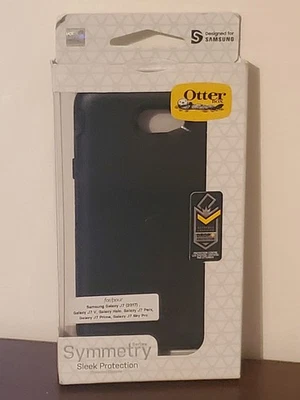 Funda negra OtterBox serie Symmetry para Galaxy J7 2017 V Perx Prime Sky Pro Halo Foto 1 de 2