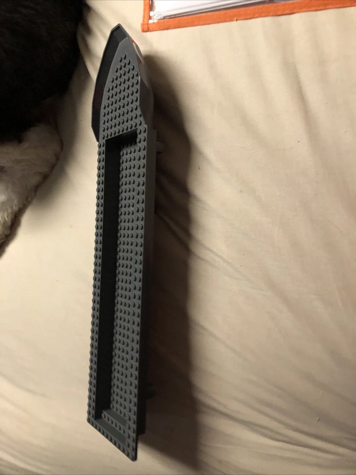 Lego 54101 Boat No Hull- Dark Grey- 51x12x6 Dot Size-Top City - Image 1 of 2