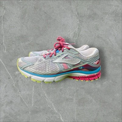Brooks Ravenna 6 Womens Running Shoes Size 9.5 Metallic Silver Pink Teal - Image 1 of 4