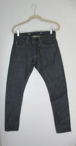 Jean AG Adriano Goldschmied Para Hombre Ribete Tellis Moderno Delgado 29 100% Algodón - Imagen 1 de 9
