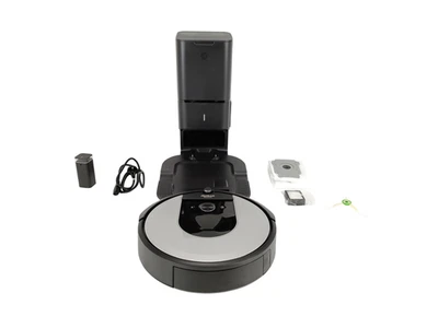 Robot aspirador iRobot Roomba i7+ i7558 Negro con base autolimpiante - Imagen 1 de 4