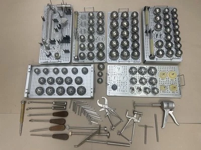 ¡Instrumentos de posicionamiento de escariado hemisférico acetabular Howmedica!! Foto 1 de 4