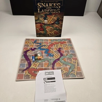 Juego TRADICIONES Serpientes y Escaleras por CARDINAL ¡100% COMPLETO! (Z) Foto 1 de 3