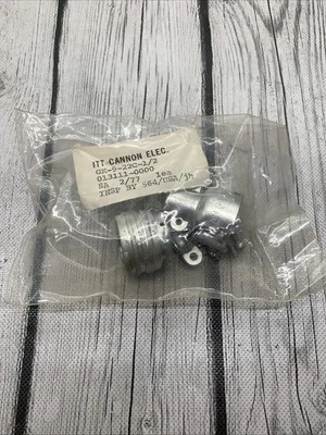 ITT CANNON Elect. Conector GK-9-22C-1/2 -Macho-***91 Foto 1 de 4