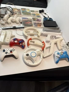 Lote de mandos, juegos, accesorios, cables y cables Switch Nintendo Wii - Imagen 1 de 14