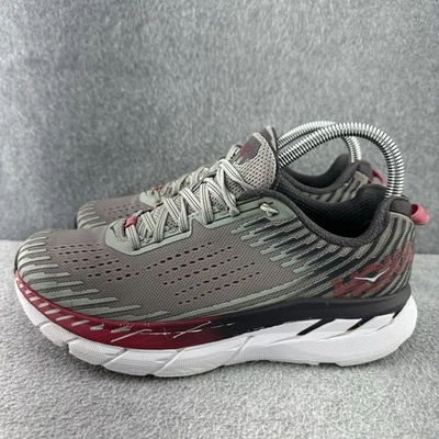 Hoka One One Mujer Clifton 5 1093756 AMTL Gris Zapatos para Correr Tenis Talla 7 Foto 1 de 4