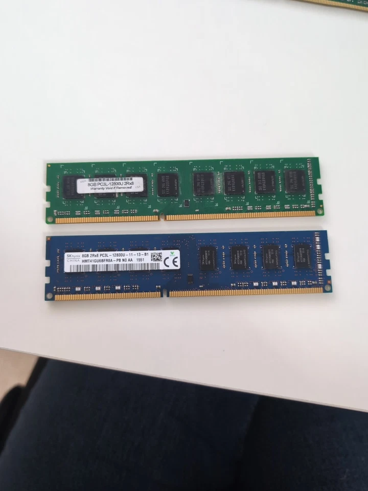 8GB PC3L-12800U 1600 PC Memory Ram - Image 1 of 1
