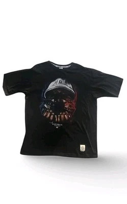 Camisa Y2K Ecko Unltd Para Hombres Negra 3XL Roja vs Azul Gráfica Manga Corta Hip Hop De Colección Foto 1 de 4