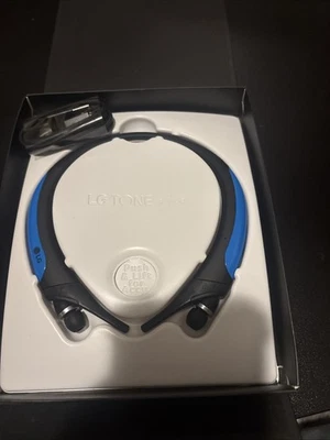  LG Tone Active Premium Bluetooth Headset Sports HBS850-GENUINE Black Blue  - Image 1 of 4