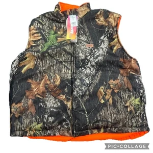 Woolrich Mossy Oak Break-Up Country Reversible Blaze Vest 2XL Mens Camouflage - Picture 1 of 8