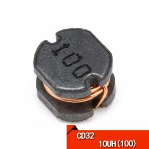 20PCS CD32 10UH(100) Wire-wound SMD/SMT Power Inductor/Inductance - Picture 1 of 7
