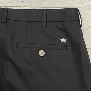 Peter Millar Pants Mens 38x29 Black Wicking Crown Performance Golf - Picture 1 of 10
