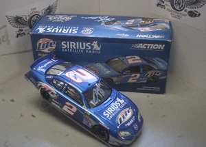 2005 Rusty Wallace Miller Lite Sirius 1/24 Action NASCAR Diecast Autographed - Picture 1 of 2