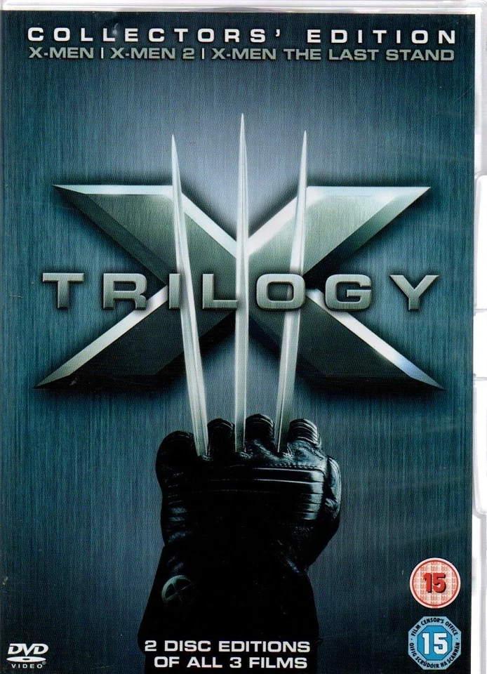 X-Men Trilogy (6 disc, 3 film DVD Set Collector's Edition) - Image 1 of 1