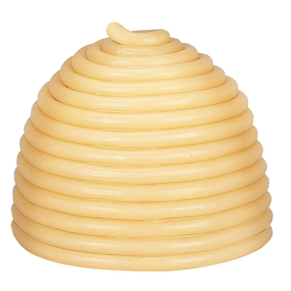 Beehive Candle Refill 100 Percent Beeswax Yellow 70 Hour Burn Self Extinguishing - Image 1 of 1