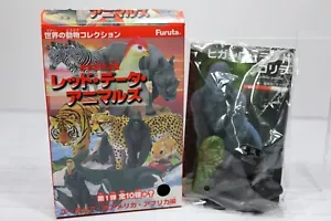 Nuova statuina gorilla in miniatura Kaiyodo lista rossa degli animali minacciati - Foto 1 di 6