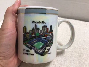 Charlotte North Carolina City Skyline Coffee Cup Mug - Picture 1 of 4