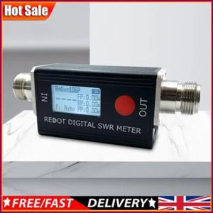 SWR&Power Meter FMB VHF UHF Power SWR Measuring Meter 80-999MHz RD106P Digital - Zdjęcie 1 z 11