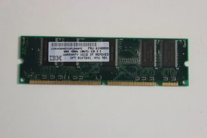 IBM 61H0088 01K7241 01K2690 64MB 168 PIN 100MHZ 3.3V DIMM MEMORY 8659 - Picture 1 of 4